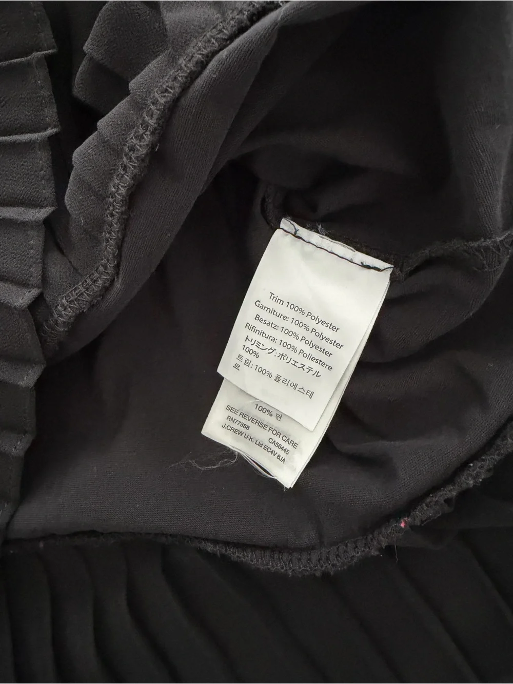 J. Crew lightweight black